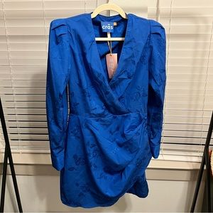 Crās yvonnecras dress in mazerine blue